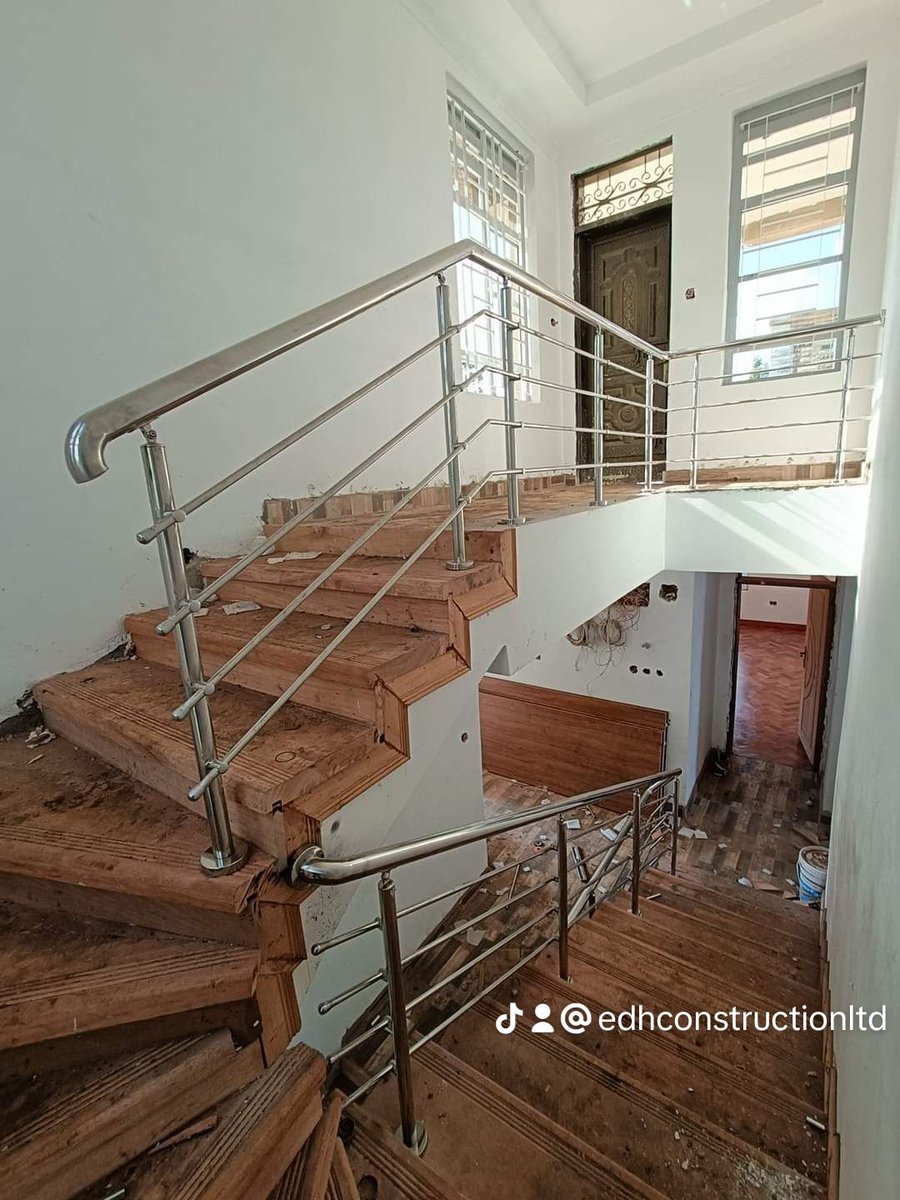 Stainless Steel Railing Fabricators Since 2016. Reach out if interested. #Building #Nairobi #Affordable #Hustle #Interiorconstruction #Fabricator #Stainlesssteel #Murkomen #DrIsaacMwaura