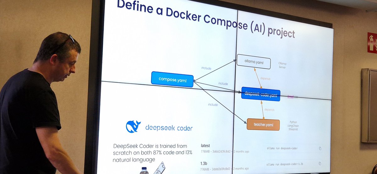 MadridDevops's tweet image. Mostrando ejemplos y agentes para aprovechar la ayuda de la GenAI en el día a día de plataforma. #madrid_devops