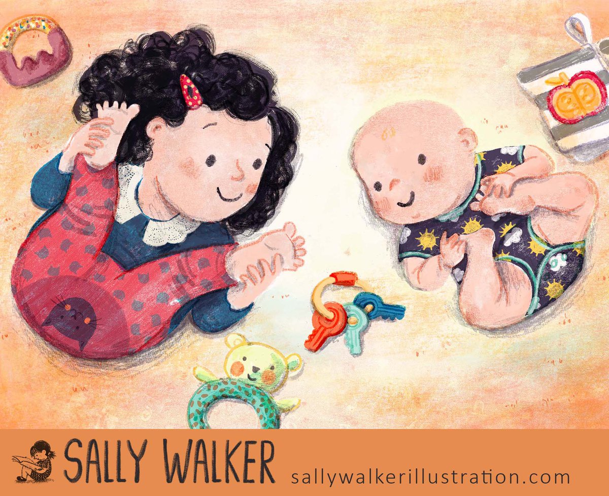 I’ve been absent on SM for a while but thought I’d jump back in for #KidLitArtPostcard … Hi 👋I’m Sally a Children’s Book Illustrator from the UK … Portfolio: sallywalkerillustration.com Repped: @AndreaBrownLit