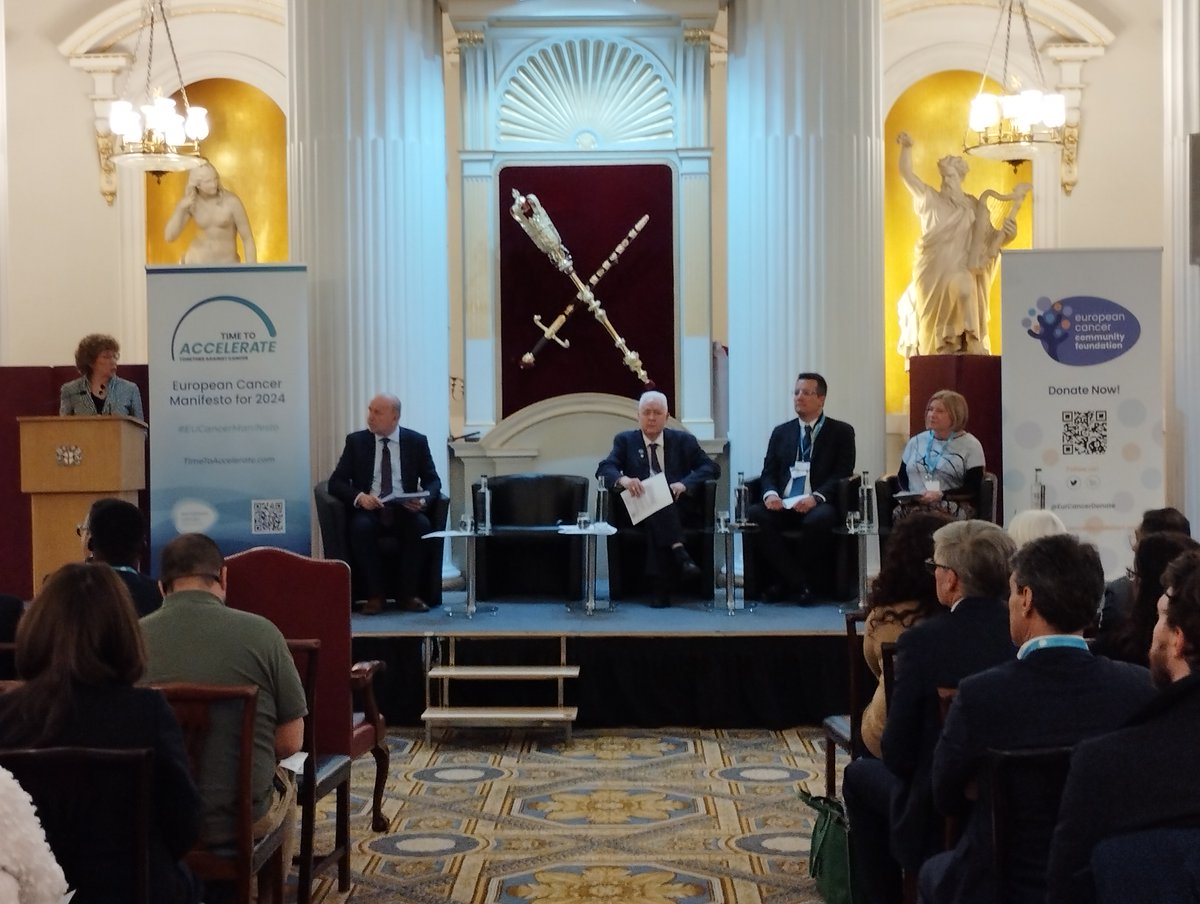 Our panel of experts is addressing the facts of the current #Cancer Workforce Crisis: 👉Our reliance on cancer professionals grows faster than their capacity to replenish 👉55% of UK cancer professionals say their work seems ENDLESS See the facts➡️europeancancer.org/workforce-cris…