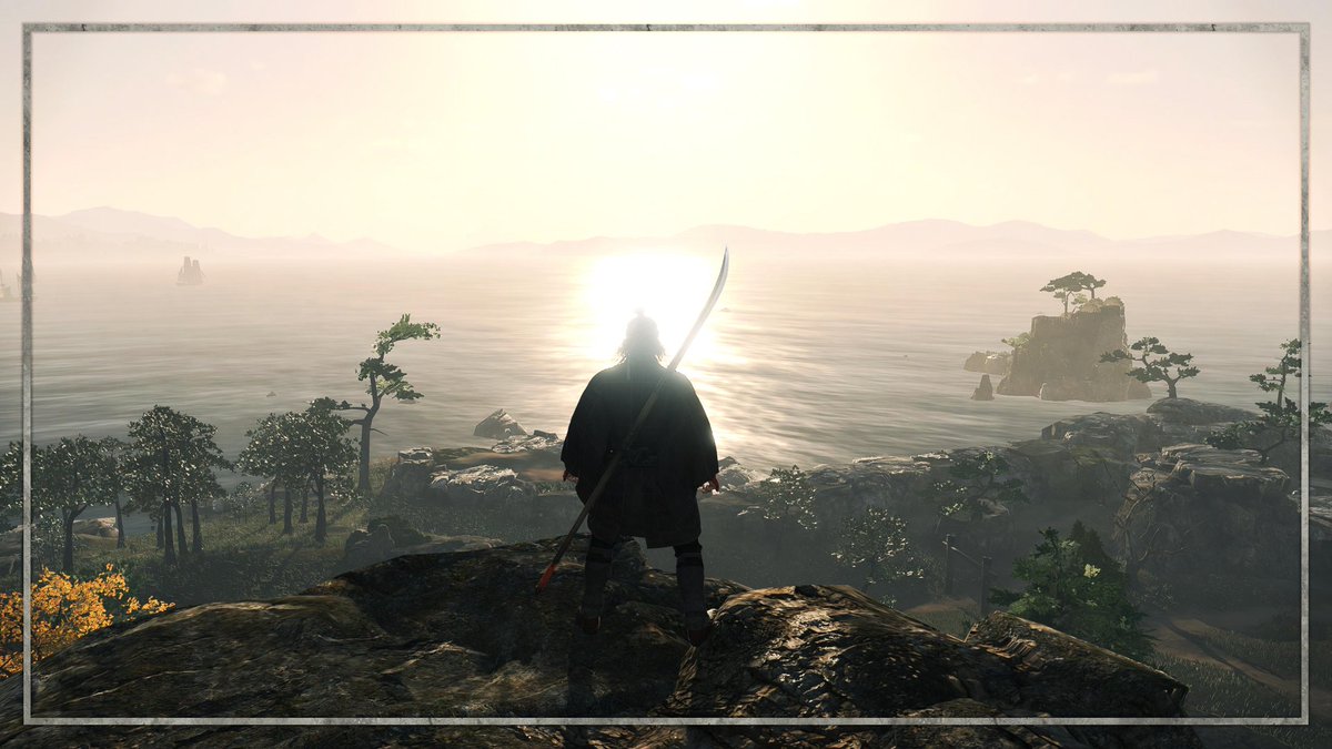 Beautiful sunset🌅🖤🗡🇯🇵
#RiseoftheRonin 
#PS5Share