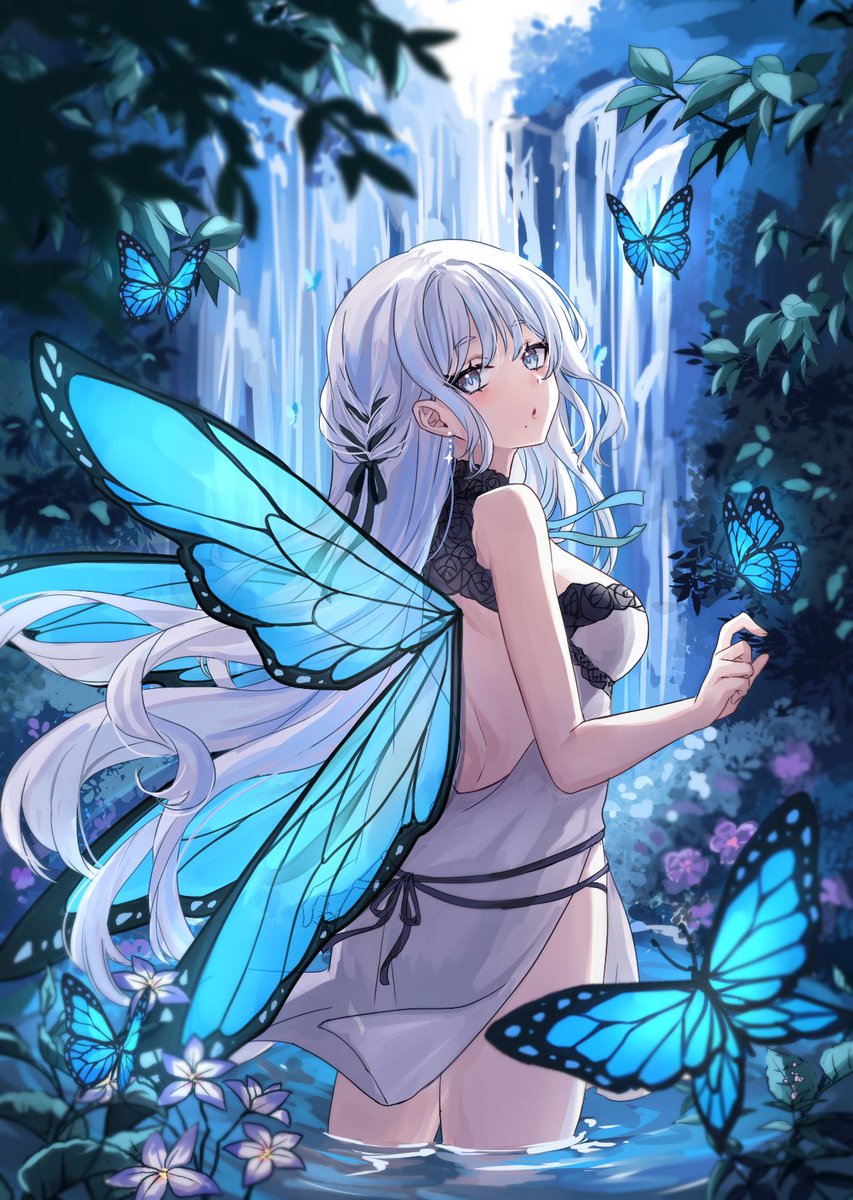 Butterfly forest 🦋 Oc Nabilla 🦋