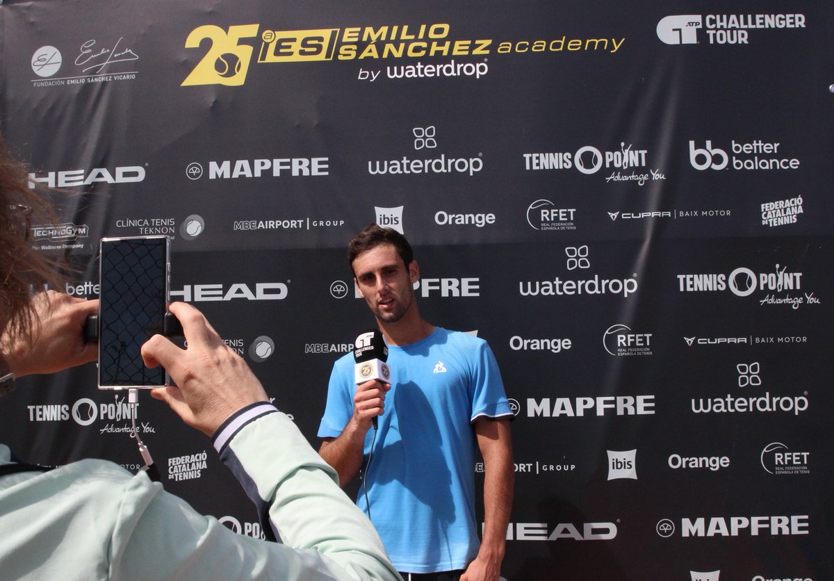EmilioSanchezBn's tweet image. 🔝Coverage TV.
This thursday since 11.00 am watch the matches on @Eurosport_ES 
🎾Challenger Emilio Sánchez Academy by Waterdrop.