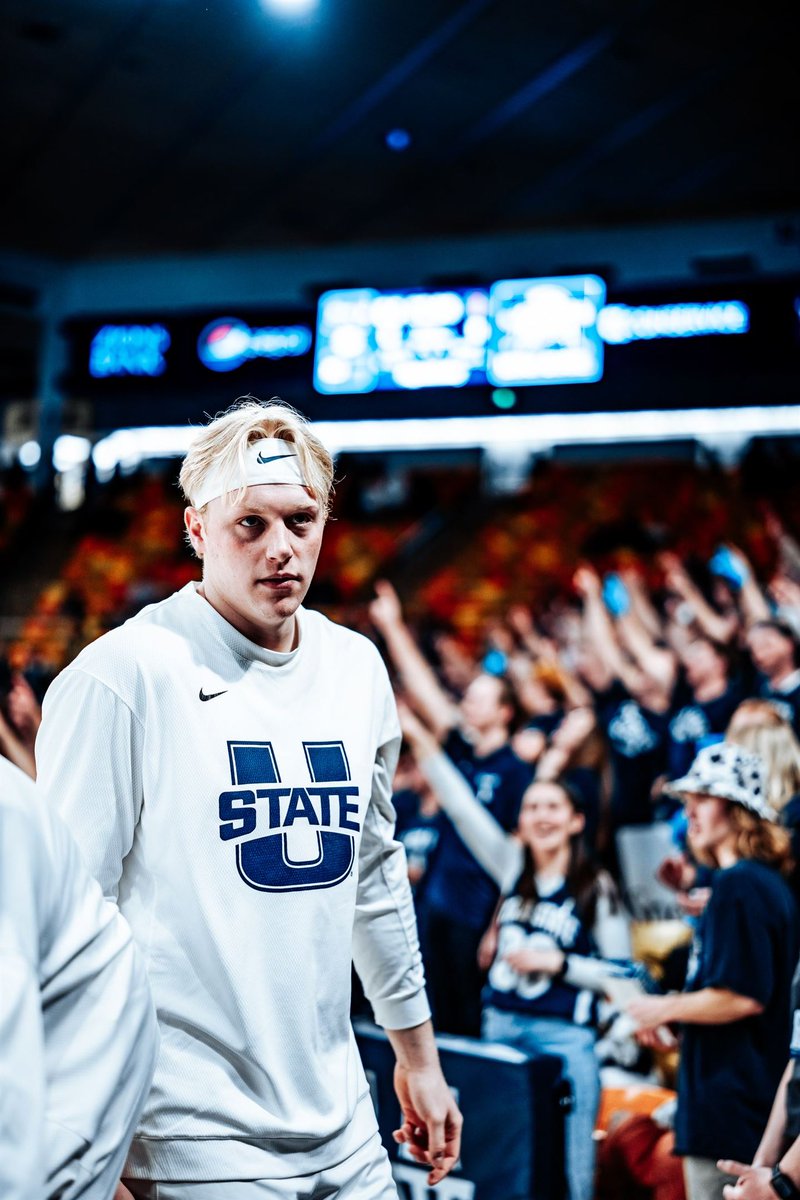 karsontemplin's tweet photo. Here to stay @USUBasketball https://t.co/50bsjydwpt