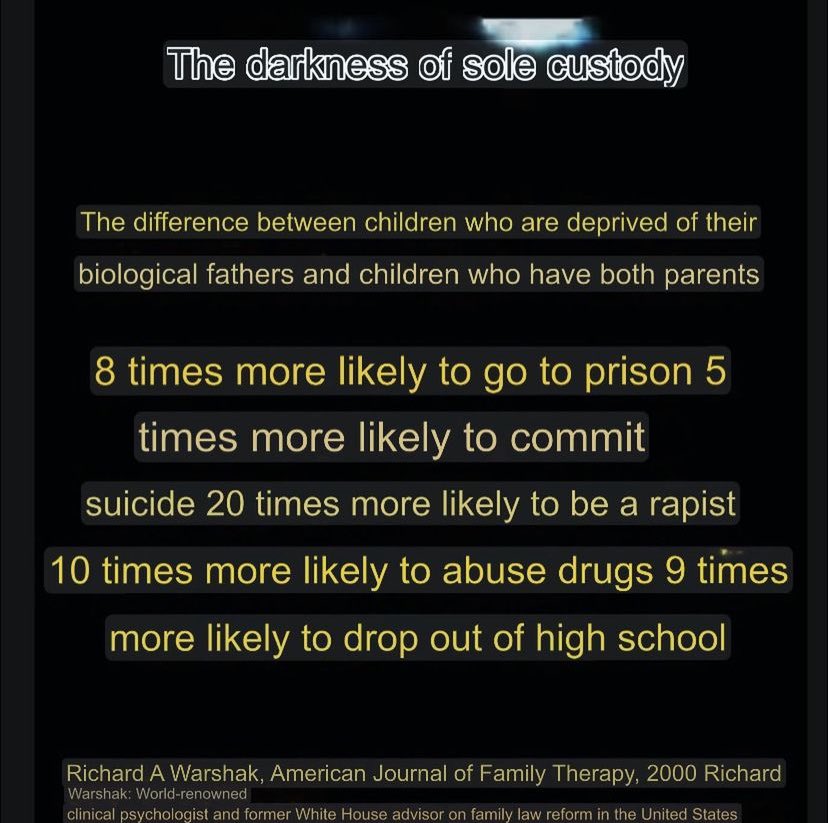 Sole custody can cast a long shadow. Studies by Richard A. Warshak have shown a stark difference in the outcomes of children raised without their biological fathers. These children face a significantly heightened risk of delinquency, with statistics showing they're eight times…