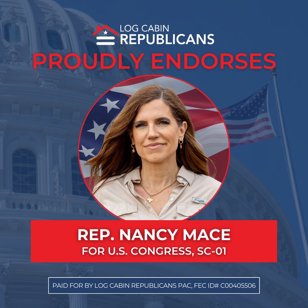 This is what an ally looks like: “Congresswoman Nancy Mace has been an unwavering ally, and we stand proudly in support of her re-election,' @CharlesTMoran