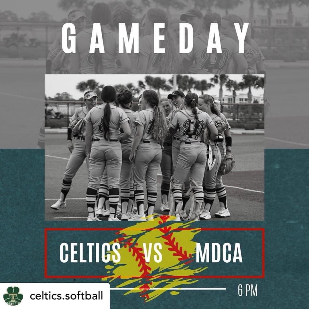 FINALLY!!! Me and my girls are back on the clay tonight at home against Mt, Dora …. So ready for tonight ☘️ Blessed to have the oppurtunity to be apart of this amazing team❤️❤️ TIME TO GO TO WORK☘️☘️