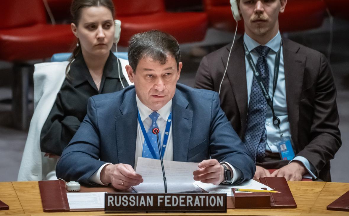 Russia's First Deputy Permanent Representative to the UN Dmitry Polyansky on Palestine's renewed application for full UN membership: 'We support it, of course, in every possible way.'