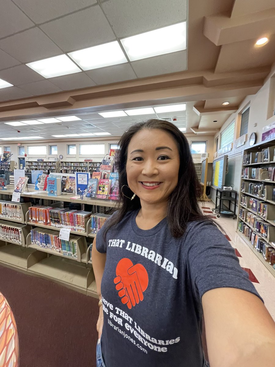 Happy National School Librarians Day!! Much love to my fellow “defenders of libraries & wonder,” to use the phrase of amazing SL Amanda Jones @abmack33 I, too, believe that libraries are for everyone!! I love you, library ‘ohana!! #AASLslm #LibrariesTransform #WeNeedDiverseBooks