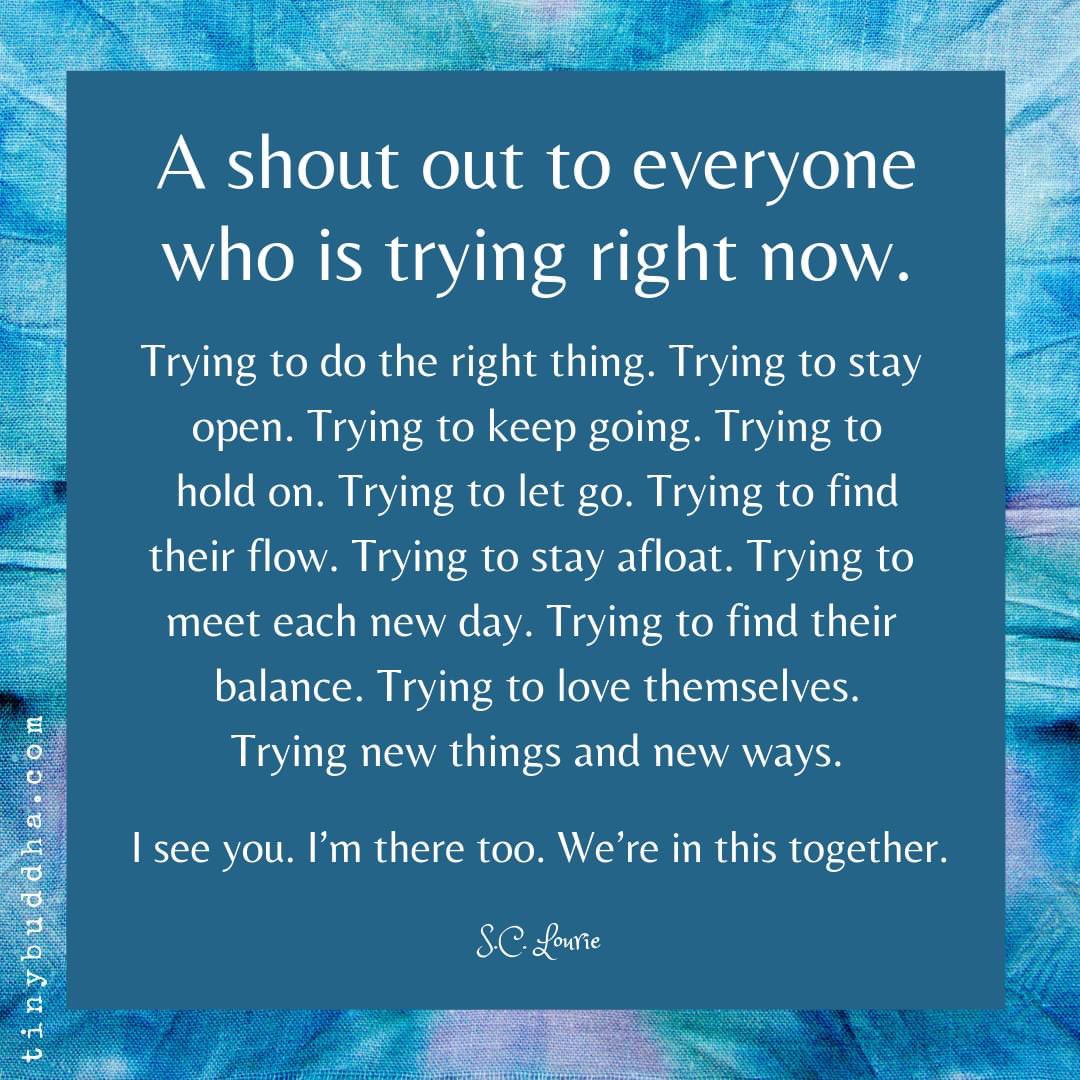 I was told by someone that they drew inspiration from a previous message I posted so here’s another because I see so many people trying. 

Rest if you must but don’t quit.