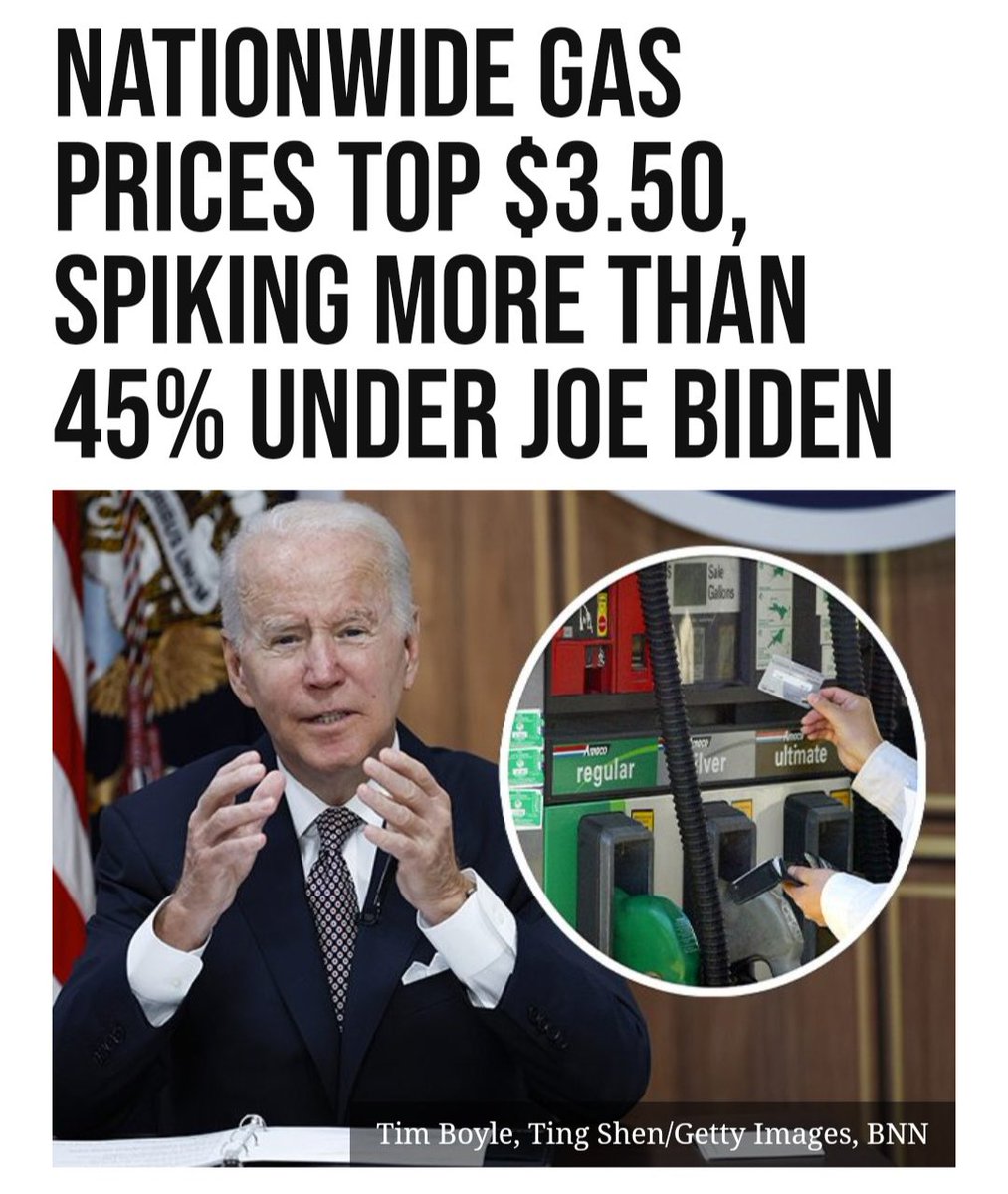 Biden’s war on energy has hung everyday Americans out to dry. We must put hard-working families first, not Green New Deal extremists!