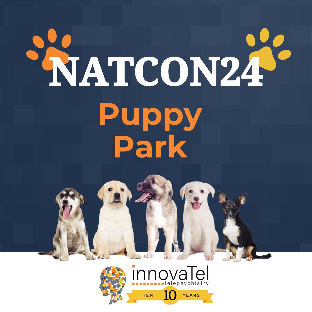 What could be better than puppies? Puppies at NatCon! 🐾 We are so happy to be sponsoring the Puppy Park at #NatCon24! Stop by for much-needed cuddles & don't forget to come to our booth, 1403! Read more about what to expect from us at NatCon24: innovatel.com/were-ready-for…