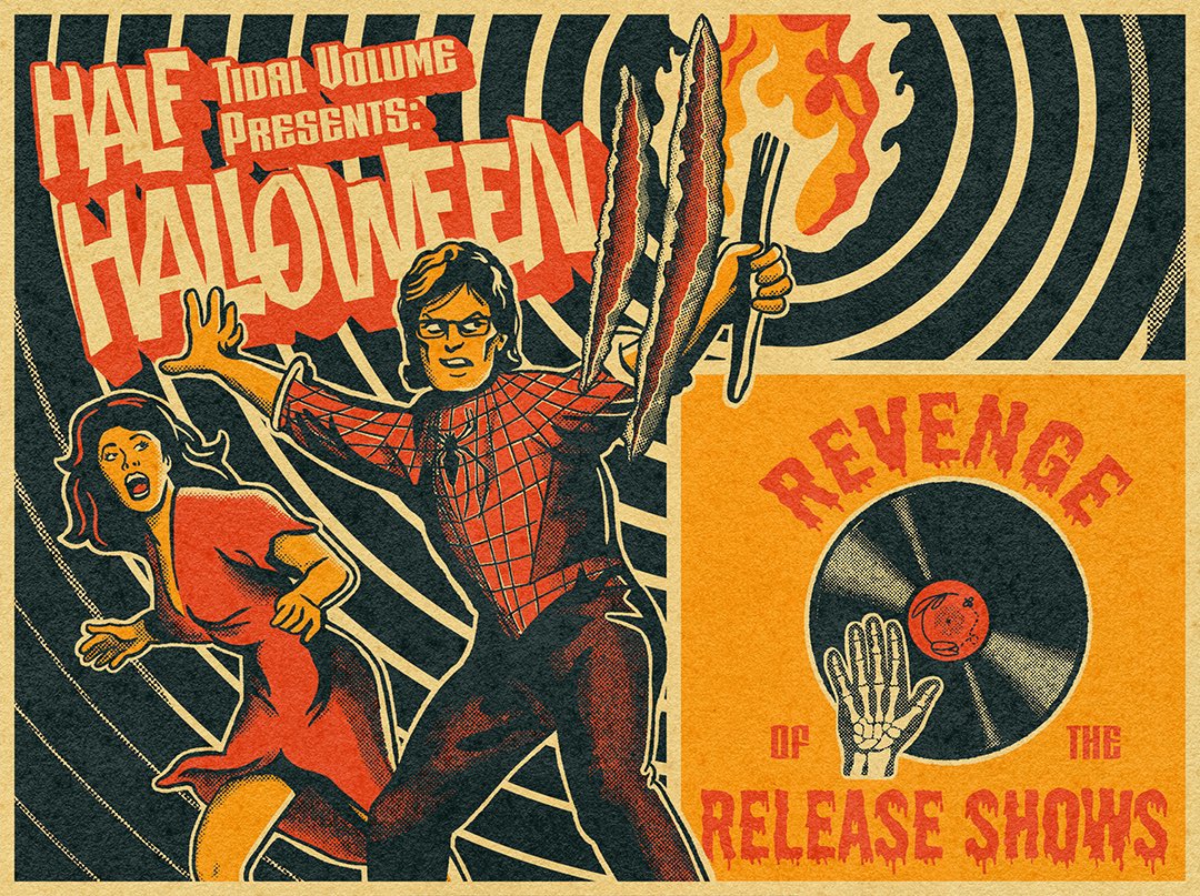 👻🎃 HALF HALLOWEEN II 🎃👻

4/27 at <a href="/offbroadwaystl/">Off Broadway</a>

We and <a href="/freddyvsband/">Freddy VS</a> are releasing EPs. Rebecca Jaffe and <a href="/jpar0/">jpar</a> will be there, too. Don’t miss it.

tinyurl.com/HalfHalloween2