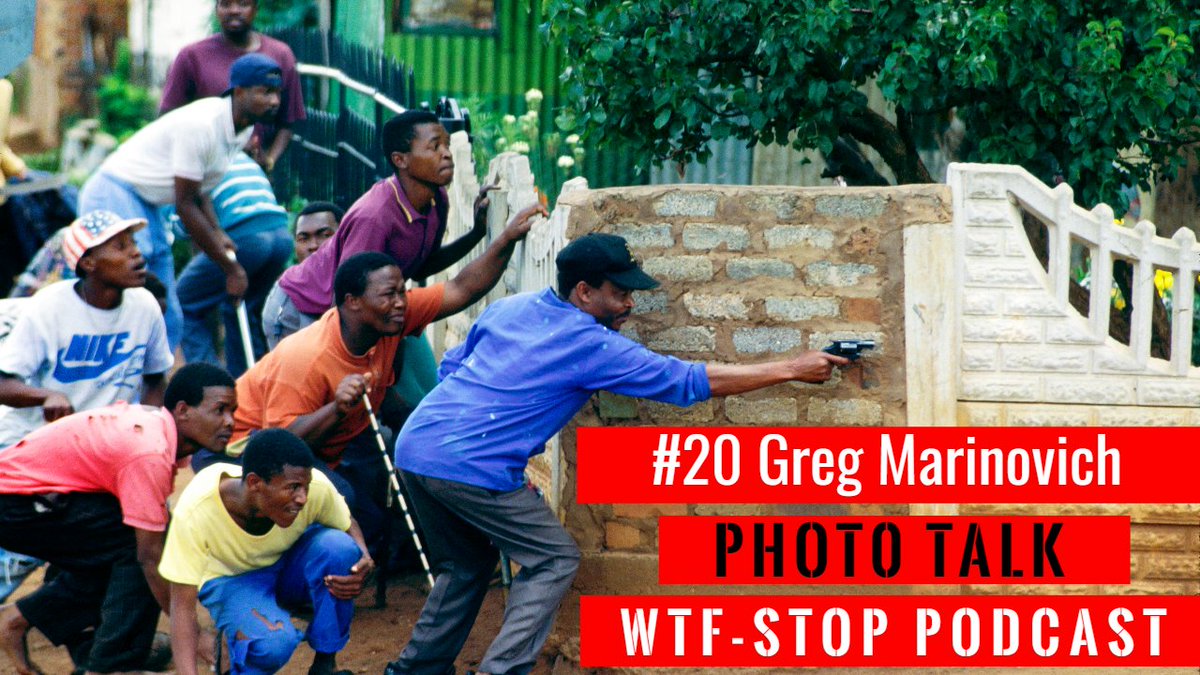 COMING SOON: My latest WTF-Stop Podcast with the Pulitzer awarded South African photojournalist Greg Marinovich. #photography #photojournalism #bangbangclub
