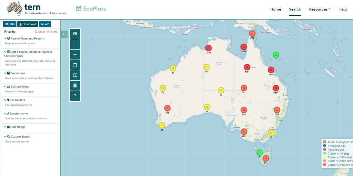 🔍#DataDiscovery | TERN EcoPlots EcoPlots is a platform that harmonises plot-based #ecology data from diverse sources. It enables seamless, integrated search and access to ecological data across different jurisdictions, data sources and more. 📊: ecoplots.tern.org.au