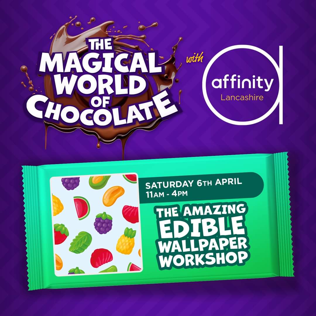 Get ready for an egg-cellent Saturday here at Affinity Lancashire with our AMAZING Edible Wallpaper Workshop! Drop in anytime between 11am and 4pm to immerse yourself in the free fun 😍 #affinitylancashire #outletshopping #fleetwood #freeevents #easterevent #familyevent