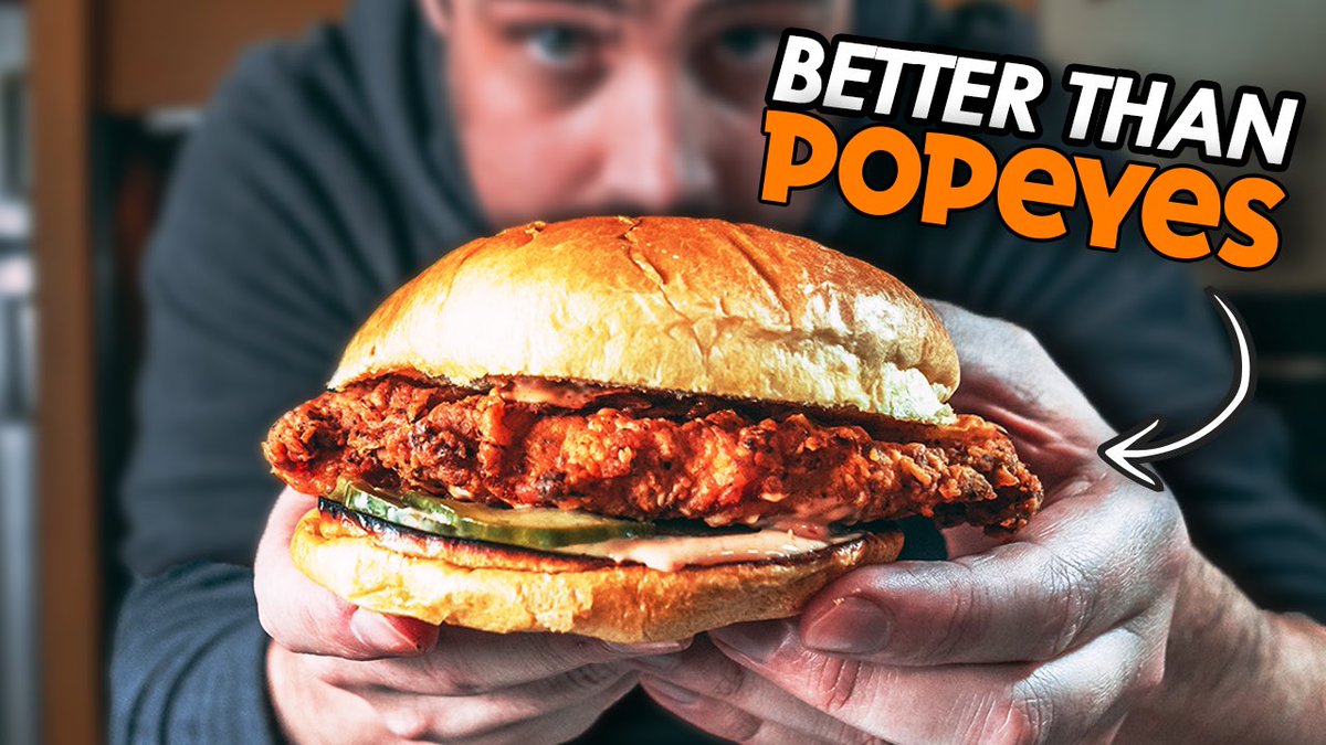Jenni210's tweet image. I Try to Master the Fried Chicken Sandwich youtu.be/H36L5KWhHcU?si… via @YouTube #homecook #popeyes