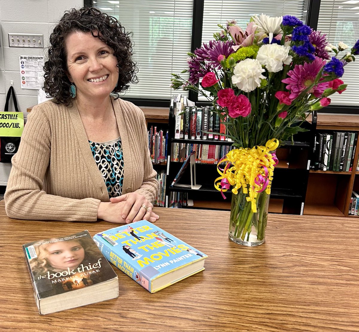 Happy Librarian Appreciation Day to Ms. Castille! #WeAreKPark