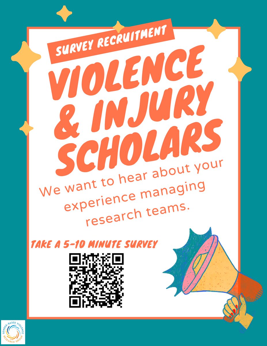 We want to understand what supervisors do to promote the well-being of their research team members and how effective they perceive those strategies to be. If you supervise at least 1 person, it would be great to hear from you: bit.ly/VTRTS. The survey takes 5-10 min.