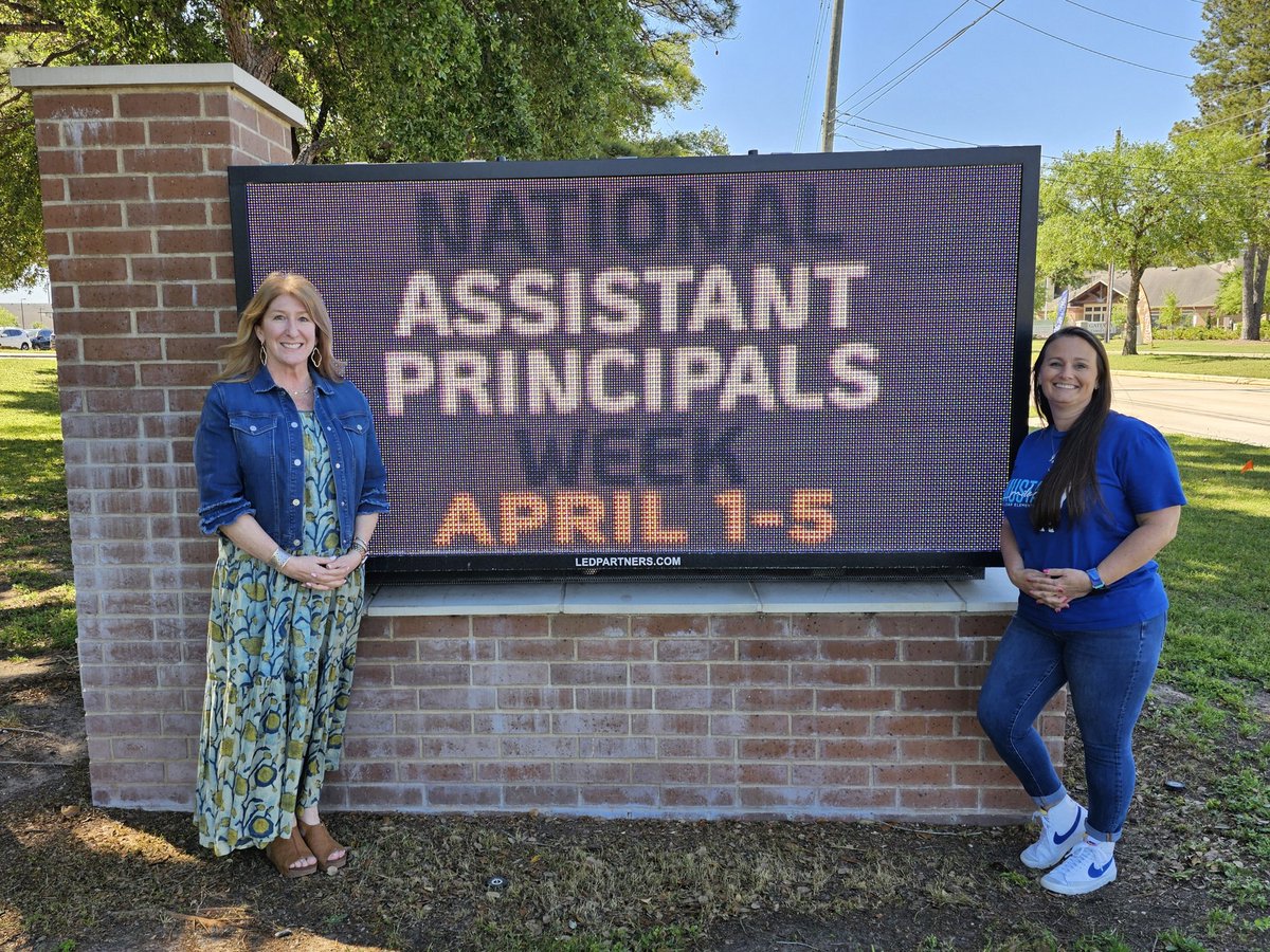 Millsap Elementary (@cyfairmillsap) on Twitter photo Happy National #AssistantPrincipalsWeek! We are so very #Thankful for our two #Awesome AP's, Mrs. Murr and Mrs. Seiter ! #ThankYou ladies for all you do for us
#MustangsLEAD <a href="/BSeiterAP/">Beth Seiter</a>
<a href="/MDMurr1/">Mary Dawn Murr</a> #APweek #CFISDSpirit Happy National #AssistantPrincipalsWeek! We are so very #Thankful for our two #Awesome AP's, Mrs. Murr and Mrs. Seiter ! #ThankYou ladies for all you do for us
#MustangsLEAD <a href="/BSeiterAP/">Beth Seiter</a>
<a href="/MDMurr1/">Mary Dawn Murr</a> #APweek #CFISDSpirit