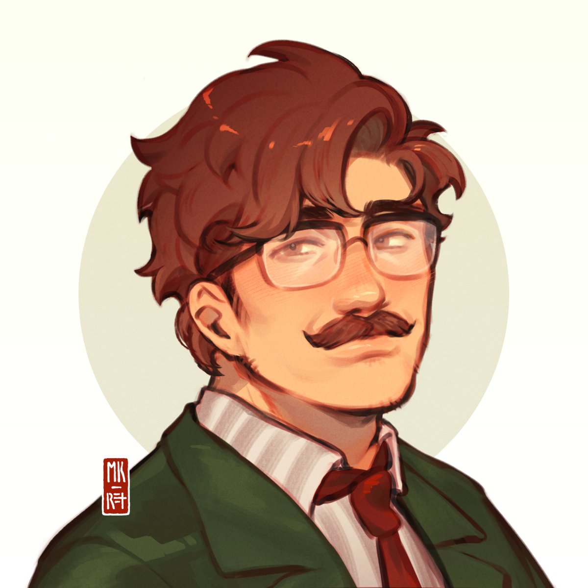 a quick harvey!! aka that stardew valley guy who takes his whiskey neat ... his coffee black ... his bed at 3 ... or something