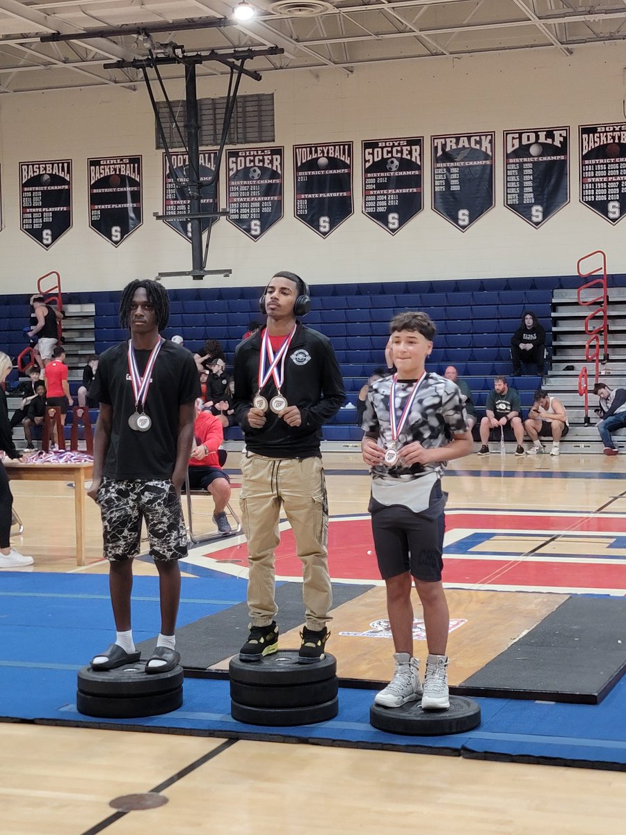 WeightLift_HHS's tweet photo. Big congratulations to all the lifters that placed at districts. Also, congrats to @Chrisforsell55 for placing first at regionals and punching his ticket to states.
@hhscobras https://t.co/nBBY0MEKOL