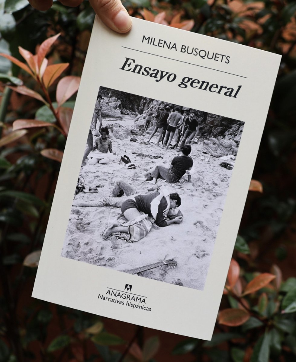 ENSAYO GENERAL by Milena Busquets is out now with @anagramaeditor! 🎉 Using several of the genres available to writers, Milena Busquets continues her quest to explain the world, or some of it, through her life and experiences. More info: anagrama-ed.es/foreign-rights… @AnagramaEditor