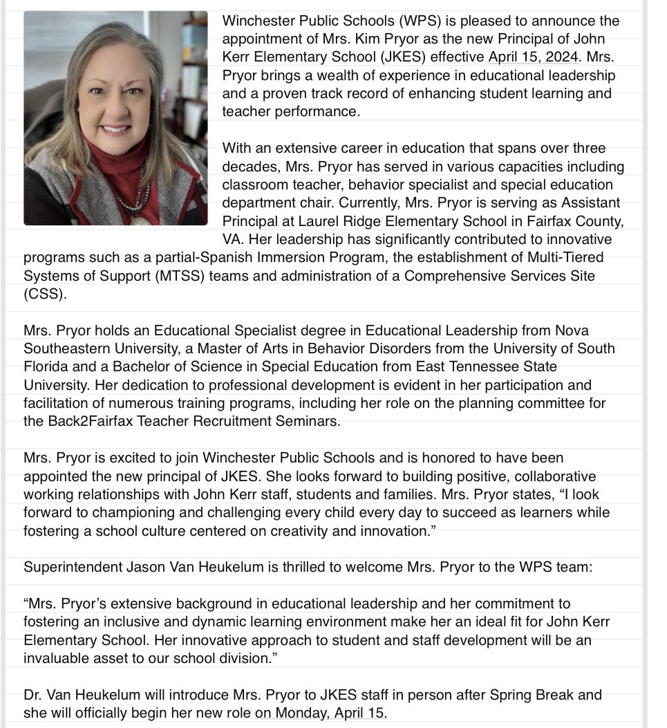 Kim Pryor tweet media