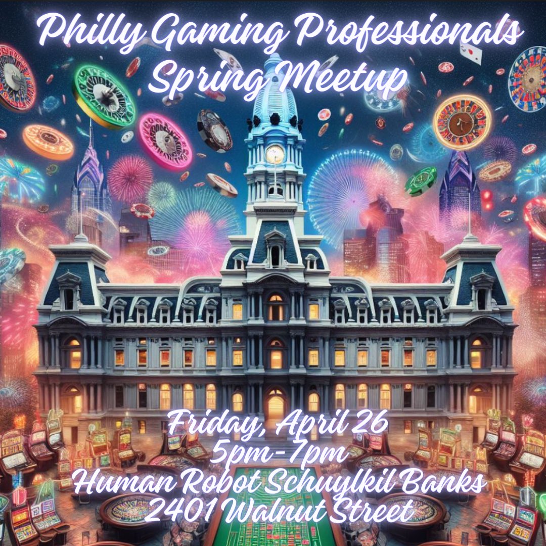 DoubleDownMatt's tweet photo. Philly Gaming Professionals are having their Spring Meetup on April 26th https://t.co/bN8avU7yiE