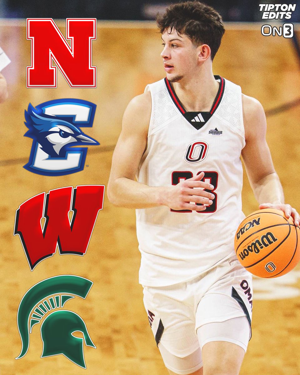 NEWS: Omaha transfer forward Frankie Fidler has cut his list of schools down to four, he tells @On3sports: Nebraska Creighton Wisconsin Michigan State The 6-7 junior has completed visits to three of his finalists with his last trip coming after the dead period:…