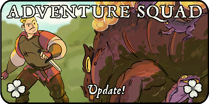 AdvSquadComic's tweet photo. Adventure Squad Update! https://t.co/N0mMDd2Wcq 
Art by@mernolan colors by @AshMcGivern

https://t.co/N0mMDd2Wcq #adventuresquad #adventuresquadupdate #fantasy #webcomics https://t.co/YAj9usUphd