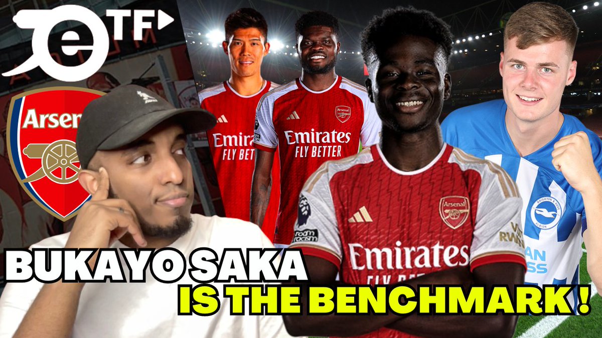 LIVE AT 12 30 pm ft @therealatarodo 

BUKAYO SAKA IS THE BENCHMARK | ARTETA NEEDS TO US THE SQUAD | ARSENAL VS BRIGHTON PREVIEW

Link Here - youtube.com/live/kOvtj5bos…