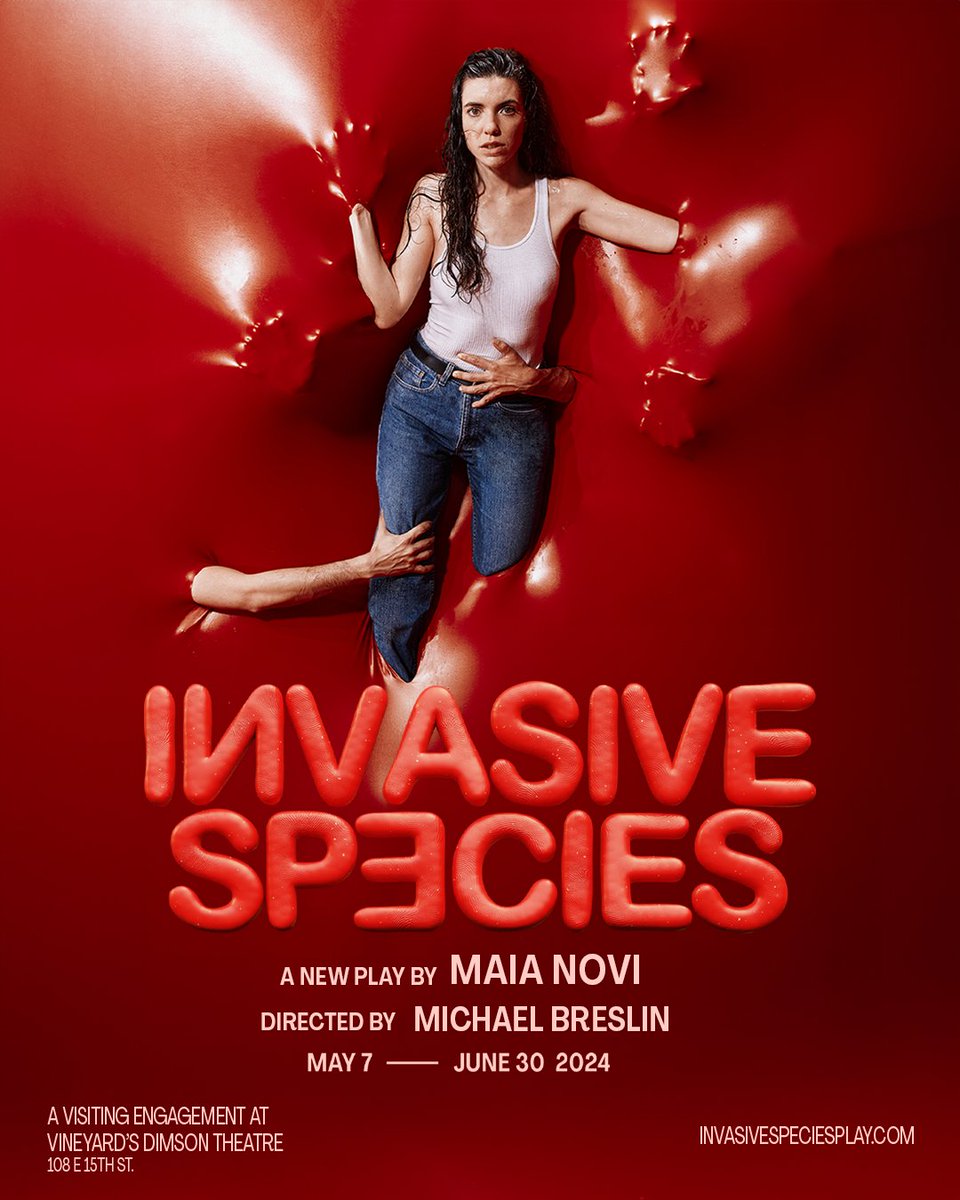 NYC: The wonderful little play I worked on last year is getting a big transfer to Off Broadway this year!! @nhyphenc and I are doing the sound design and score, I'm also creative director (see poster below <3) and made the website. INVASIVESPECIESPLAY.COM