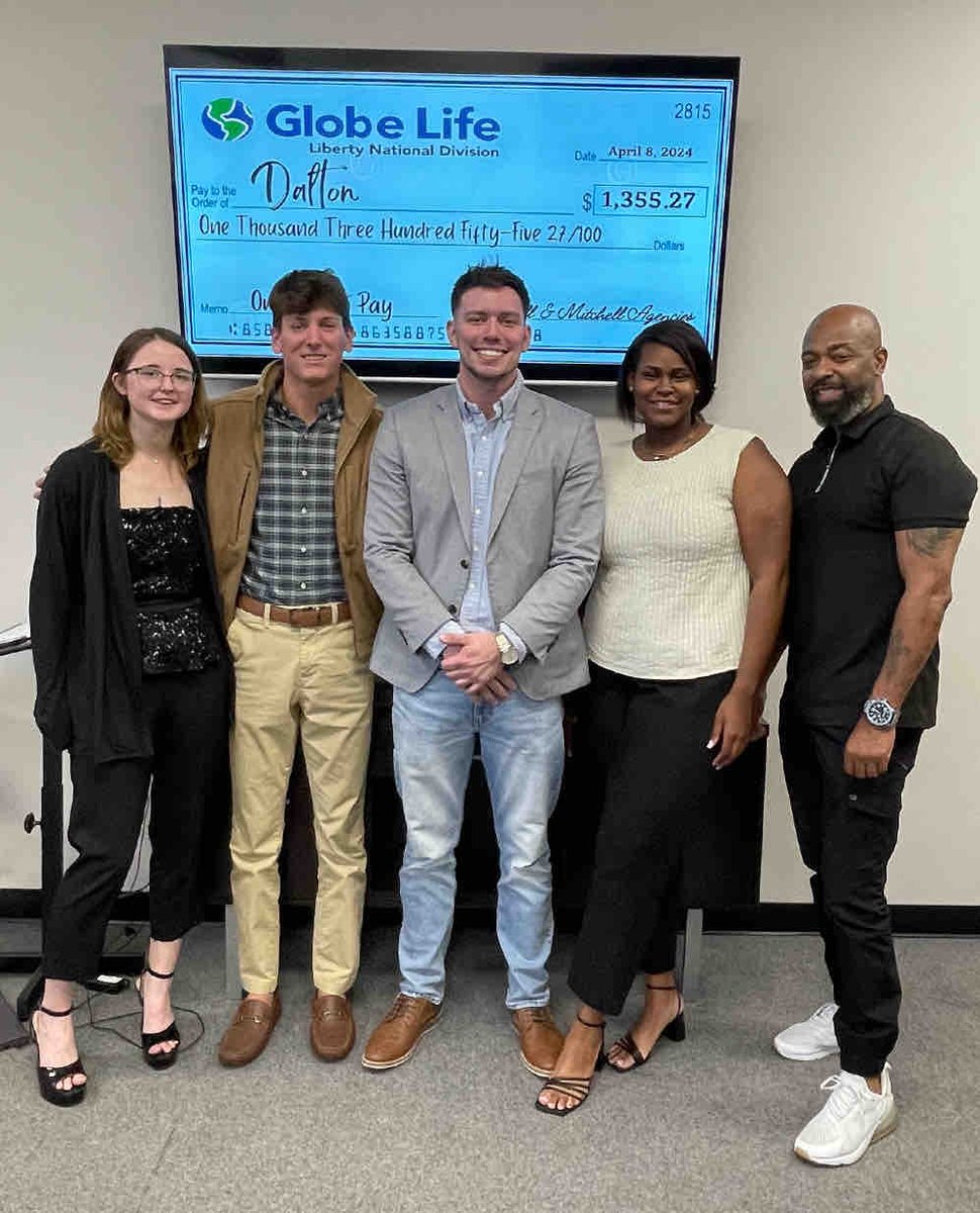 LNLMitchell's tweet photo. 🥳🎊 CONGRATS to this week’s Comma Club, 🔝 Producers and 2️⃣0️⃣ % Bonus Club in our Ocean Springs, MS office!!
#MitchellAndMitchellAgencies #OneWeeksPay #GlobeLifeLifeStyle https://t.co/HdcrGgaRxX