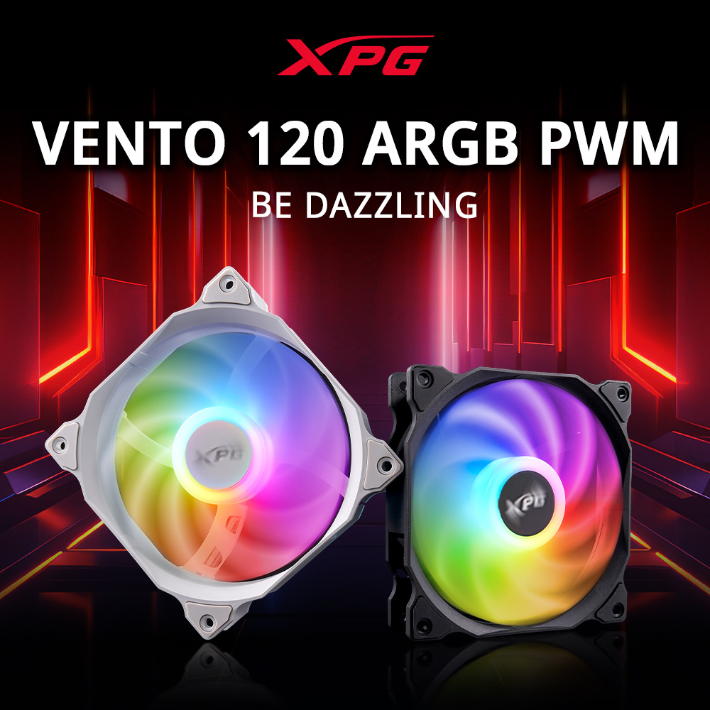 Level Up Your Gaming Rig 🎮⬆️ The XPG VENTO 120 ARGB PWM Fan delivers: ✨ Stunning ARGB lighting to sync with your build ✨ Powerful, whisper-quiet cooling ✨ Long-lasting performance Rifle Bearing Learn More: xpg.com/en/xpg/pc-comp…