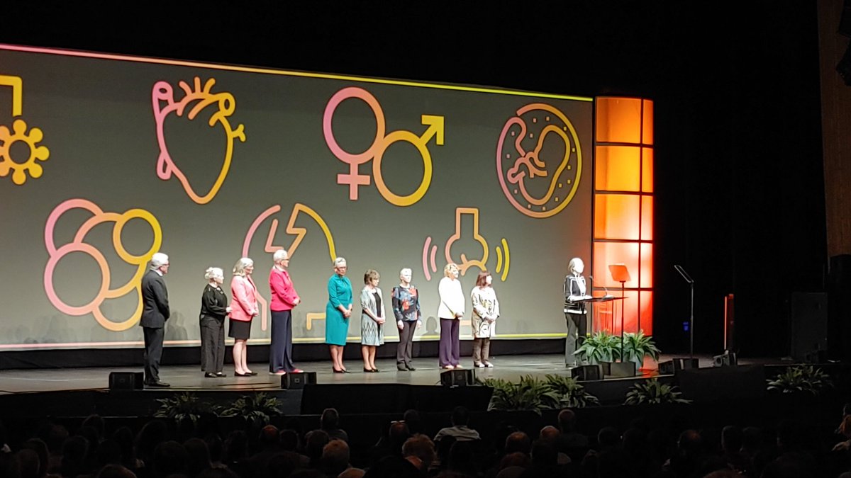 Dr Linda Samuelson from <a href="/UMPhysiology/">UMPhysiology</a> and 8 other women scientists and past <a href="/APSPhysiology/">American Physiological Society</a> presidents help launch and announce a new initiative focused on women's health research for <a href="/APSPhysiology/">American Physiological Society</a> #APS2024