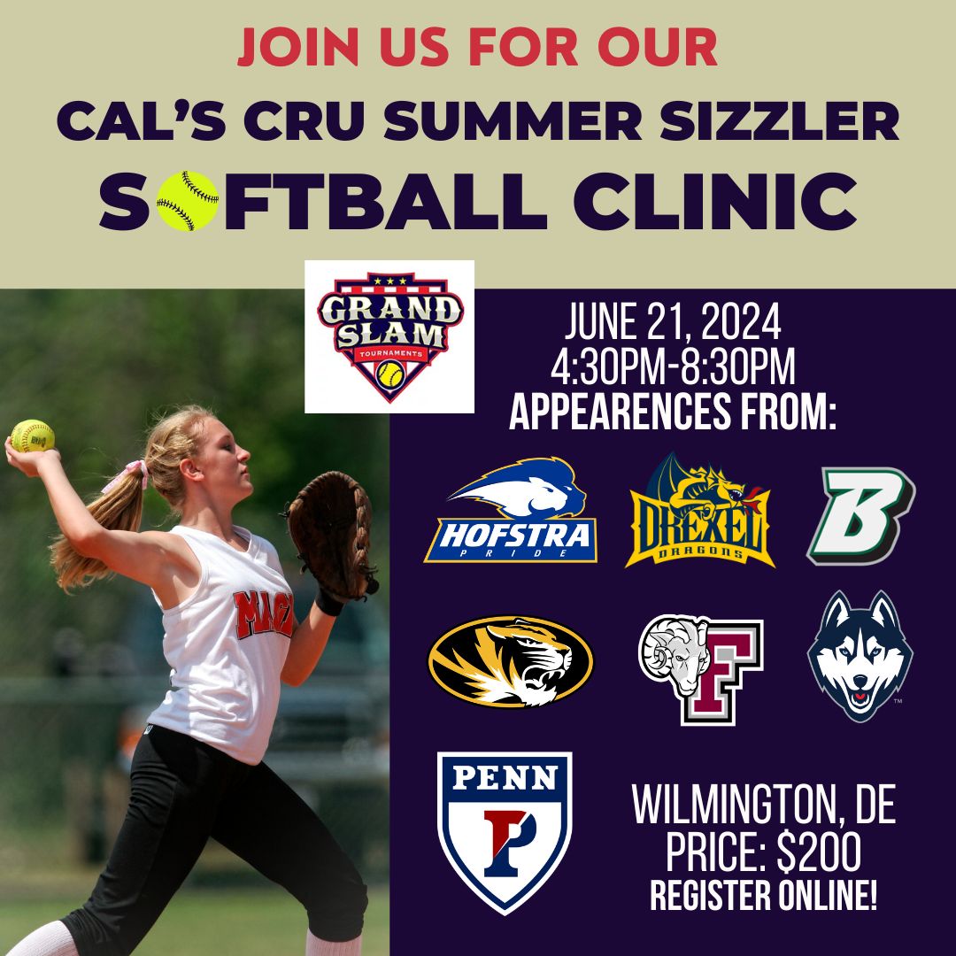 Join us for our Cal's Cru Summer Sizzler Clinic.  This tournament is raising money for the Cathro family and their son Cal! Check out the link in our bio to register and support them through go fund me! 
gofundme.com/f/cals-cru-inc