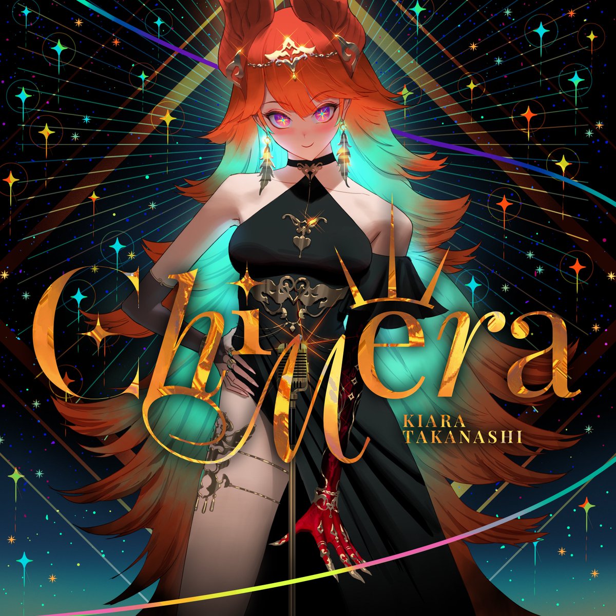 【CHIMERA STREAMING START】 My new single CHIMERA will be available to stream on Spotify, Amazon, Apple & Youtube Music starting from midnight in your local timezone today, 5th April! キアラの新曲 CHIMERA が本日の零時から配信サービスにリリースされる!!! cover.lnk.to/CHIMERA