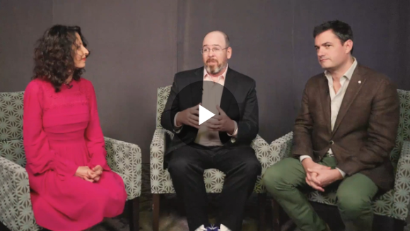 TCTMD's tweet image. What's New in HFpEF? @hvanspall discusses the latest in HFpEF with @AndrewJSauer and @RyanTedfordMD from #THT2024
▶️Watch now on TCTMD!   tctmd.com/videos/whats-n…