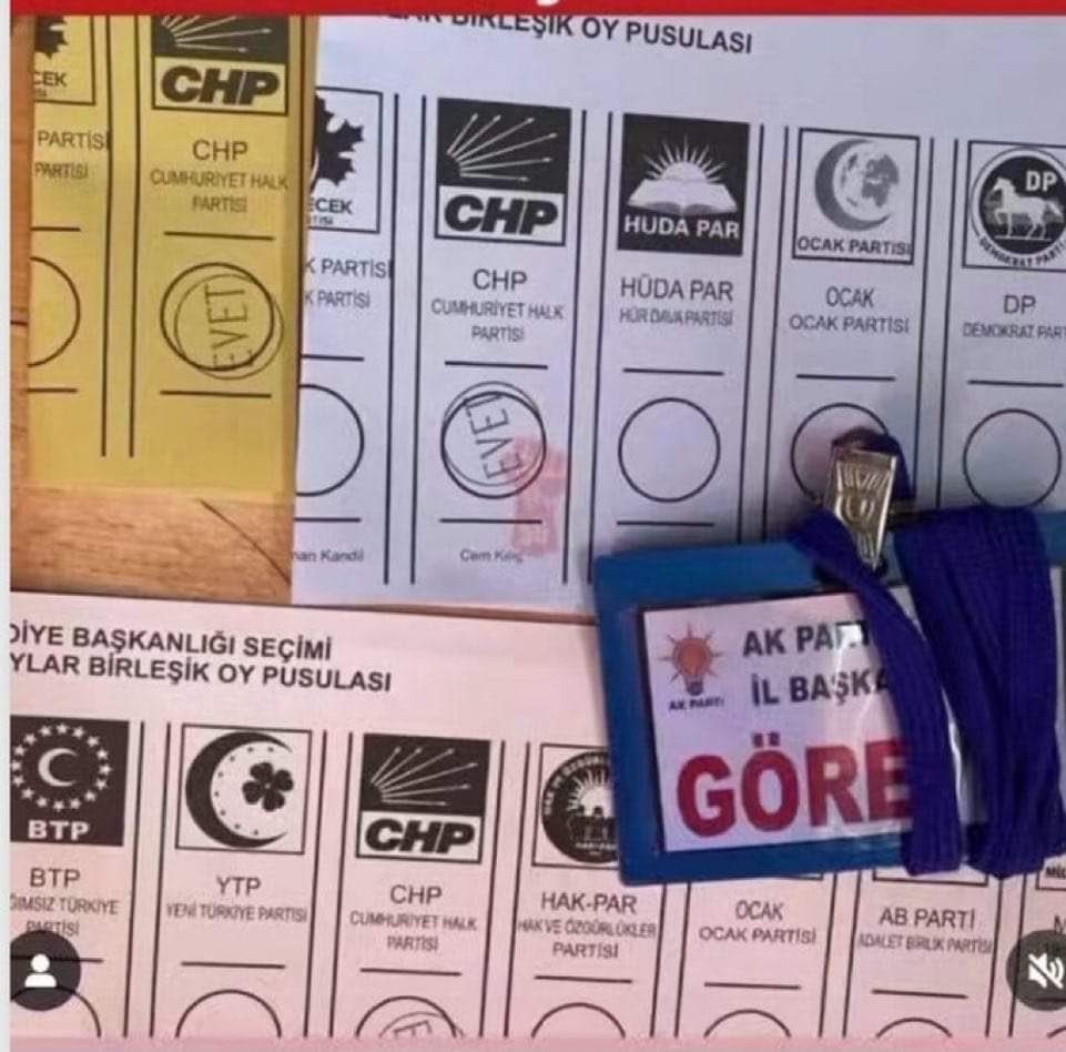 Yerine koydukların sanada koyarlar tez zamanda inşaallah.

Yağız İstifaÖzlem Zengin
Çarşaflı #pursaklar Bahçeli
Memur Hande Esenyurt Laiklik
Gaziosmanpaşa #NATO Ardahan
#suriye #iran #israil #saldırı #konsolosluk  #deprem Urfa'ya