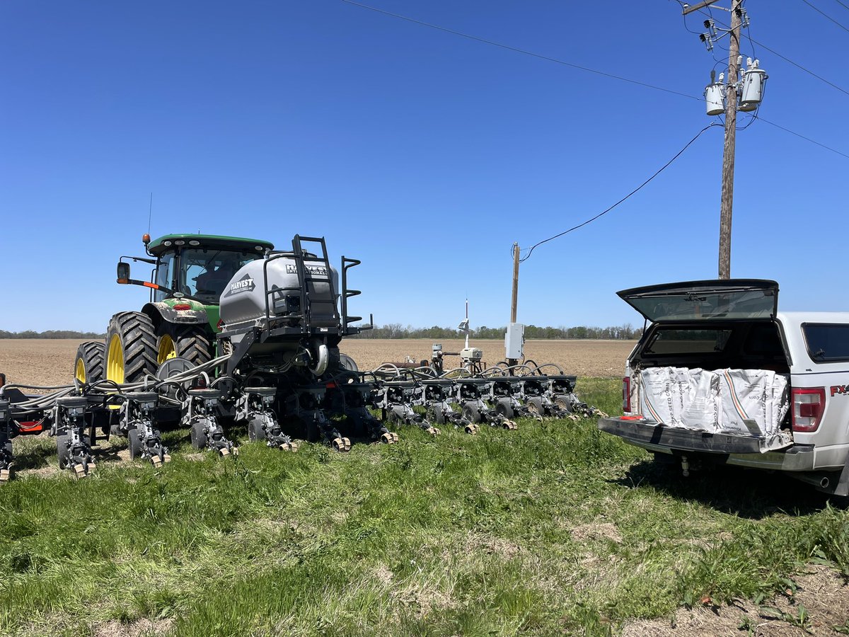 Got my <a href="/PioneerSeeds/">Pioneer Seeds U.S.</a> PXP corn population demo planted today.  I can’t wait to see the data mapped out in Granular Insights. #PlantPioneer #PowerCore #southernbred