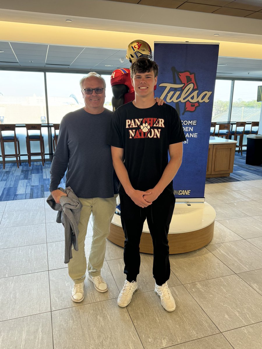 Jon Grimmett (@jon_grimmett) on Twitter photo Had an amazing time in Tulsa today! Extremely thankful for the invite <a href="/L_Armstrong3/">Logan Armstrong</a> <a href="/CoachAMayes/">Adrian Mayes</a>
<a href="/RaperDusty/">Dusty Raper</a> <a href="/PVPantherSports/">Pauls Valley Athletics</a> @pauls_valley Had an amazing time in Tulsa today! Extremely thankful for the invite <a href="/L_Armstrong3/">Logan Armstrong</a> <a href="/CoachAMayes/">Adrian Mayes</a>
<a href="/RaperDusty/">Dusty Raper</a> <a href="/PVPantherSports/">Pauls Valley Athletics</a> @pauls_valley