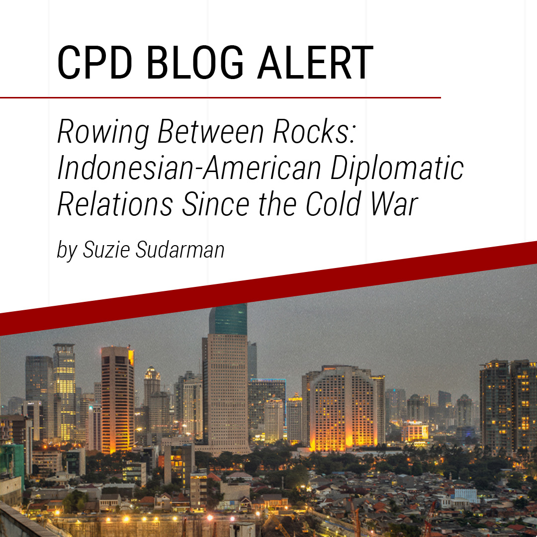 CPD-SIF Southeast Asia Research Fellow @sudarman_s93638 explores the complex relations between Indonesia and the U.S. since Indonesia's independence in the new CPD Blog. Read: bit.ly/3U42mjv @siforg