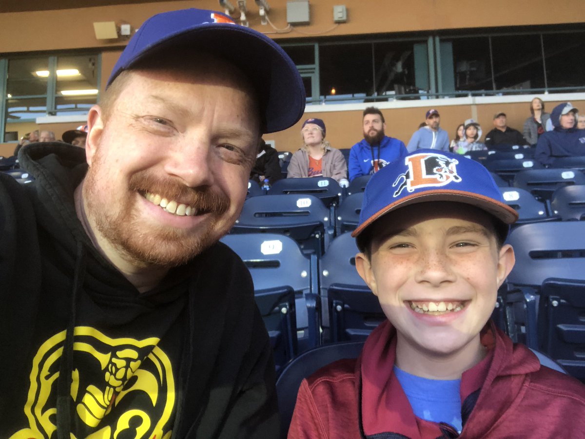 Cinemagical's tweet image. Let’s go @DurhamBulls! Another spring another season. Thrilled to be back at the #DBAP with my boy.