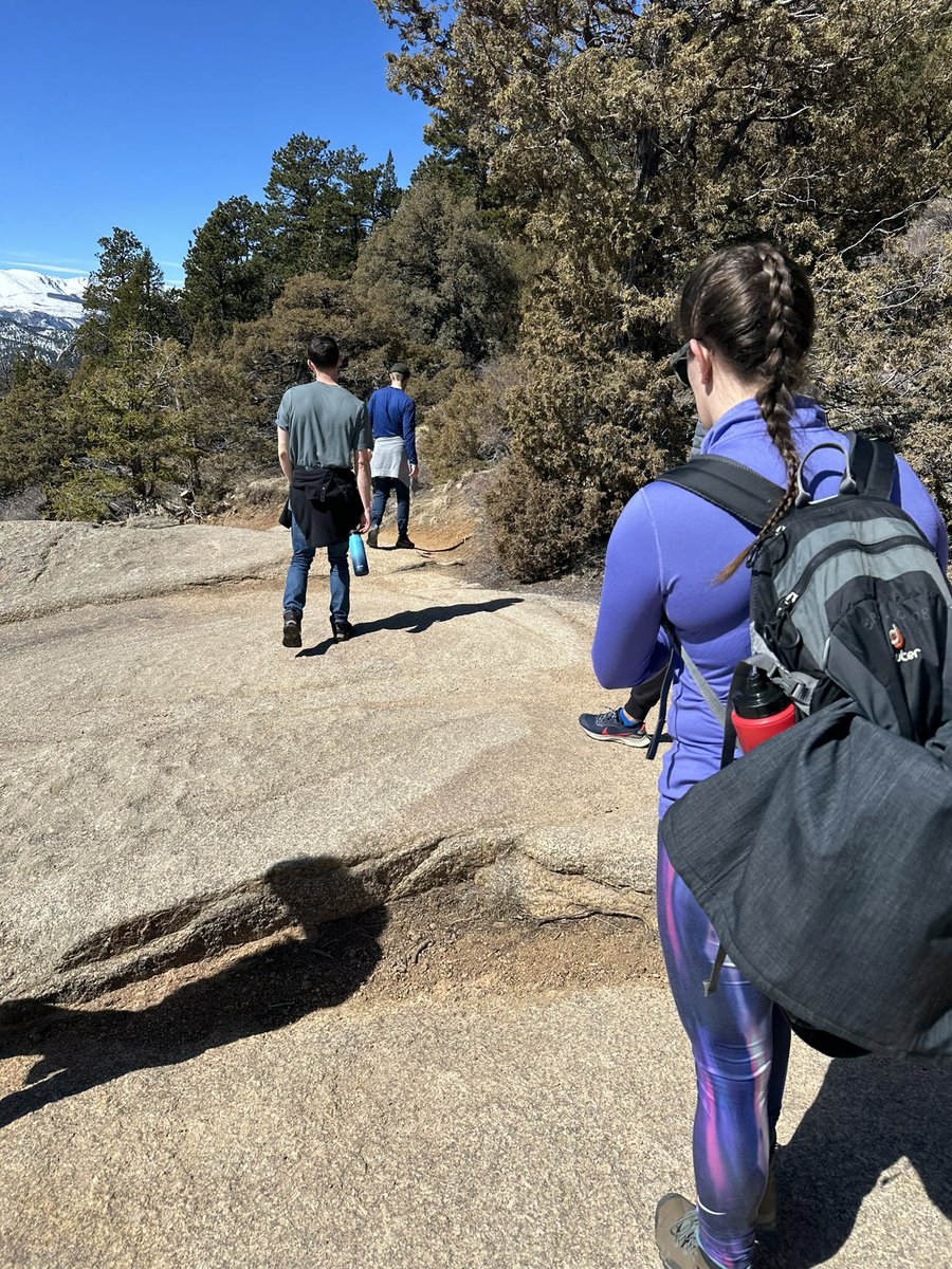 Jose Anguiano-Hernandez (@joseanghernan) on Twitter photo Always remember to take your postdocs on hikes before they get cranky #PostdocWalk Always remember to take your postdocs on hikes before they get cranky #PostdocWalk