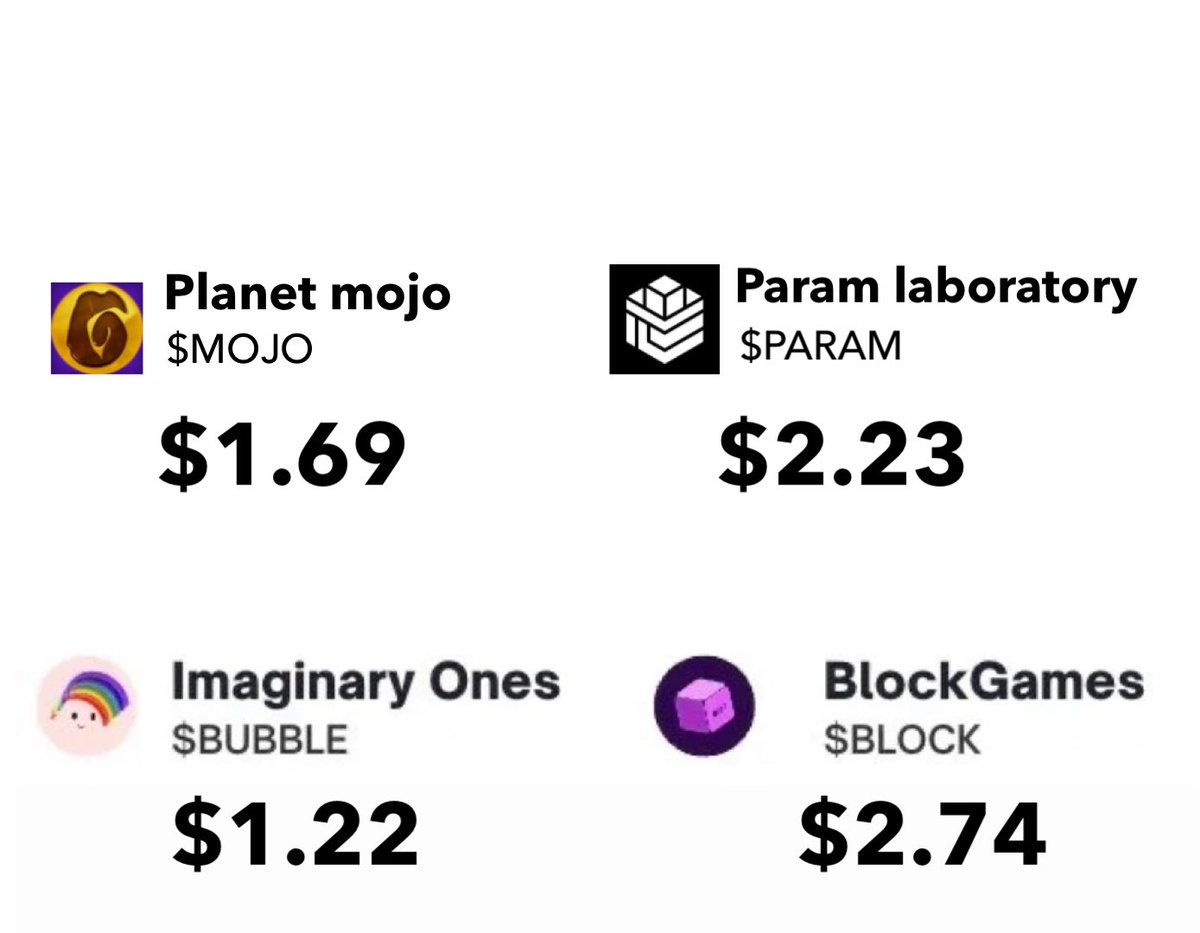 Abokyne's tweet photo. DO NOT FADE THIS POST 💪

DONT FADE $BLOCK

DONT FADE $PARAM

DONT FADE $TRIP

DONT FADE $COOKIE

DONT FADE $BUBBLE

DONT FADE $BEYOND

❤️ + ♻️ + REPLY FOR A HUGE BOOST https://t.co/TrW9gQjO66