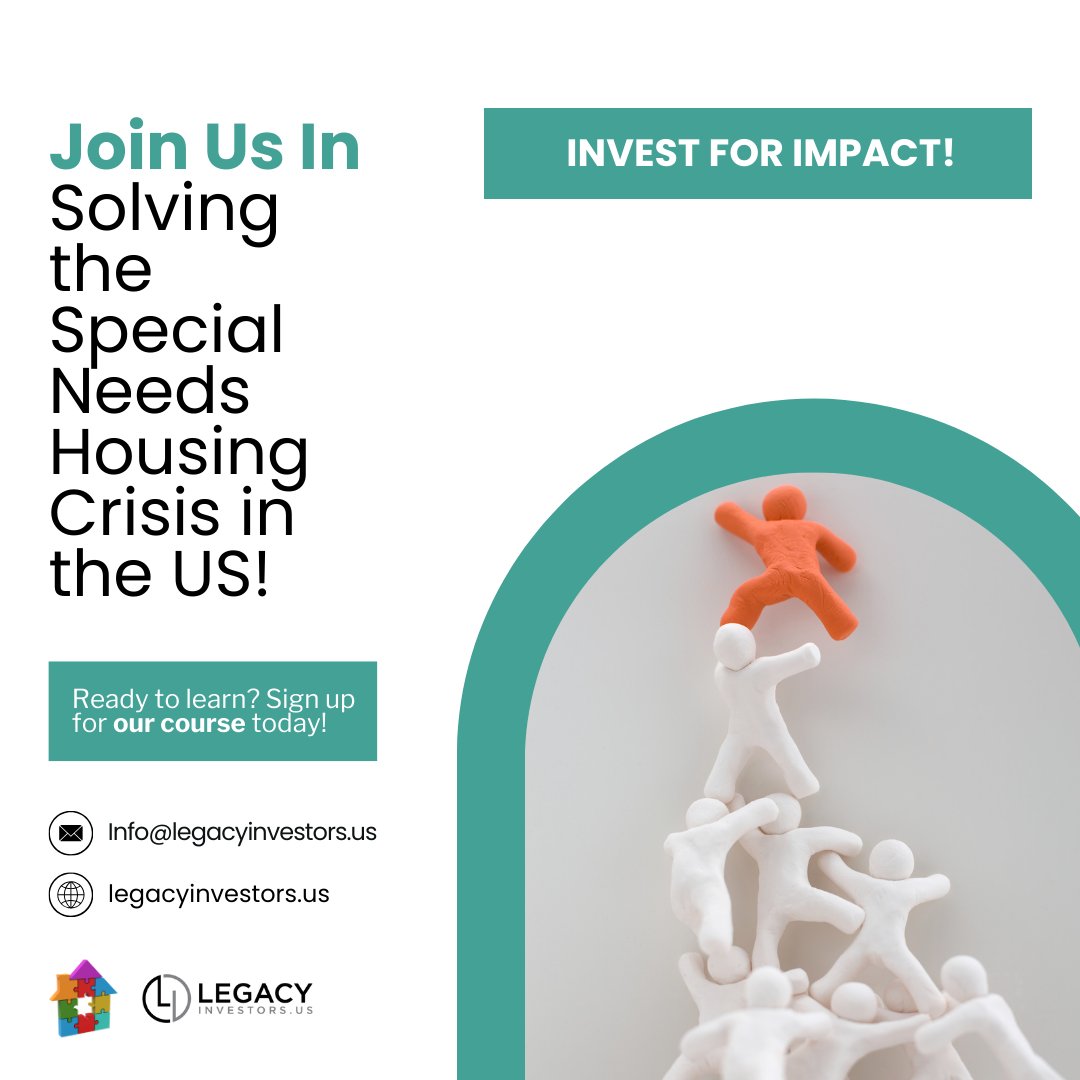 LegacyInvest_US's tweet photo. Breaking barriers to create inclusive communities!

Join us in our mission. Every individual deserves a place they can call home. Together, let's build a future where everyone has access to safe and affordable housing.

 #SpecialNeeds #HousingCrisis https://t.co/QX9zgihj7j