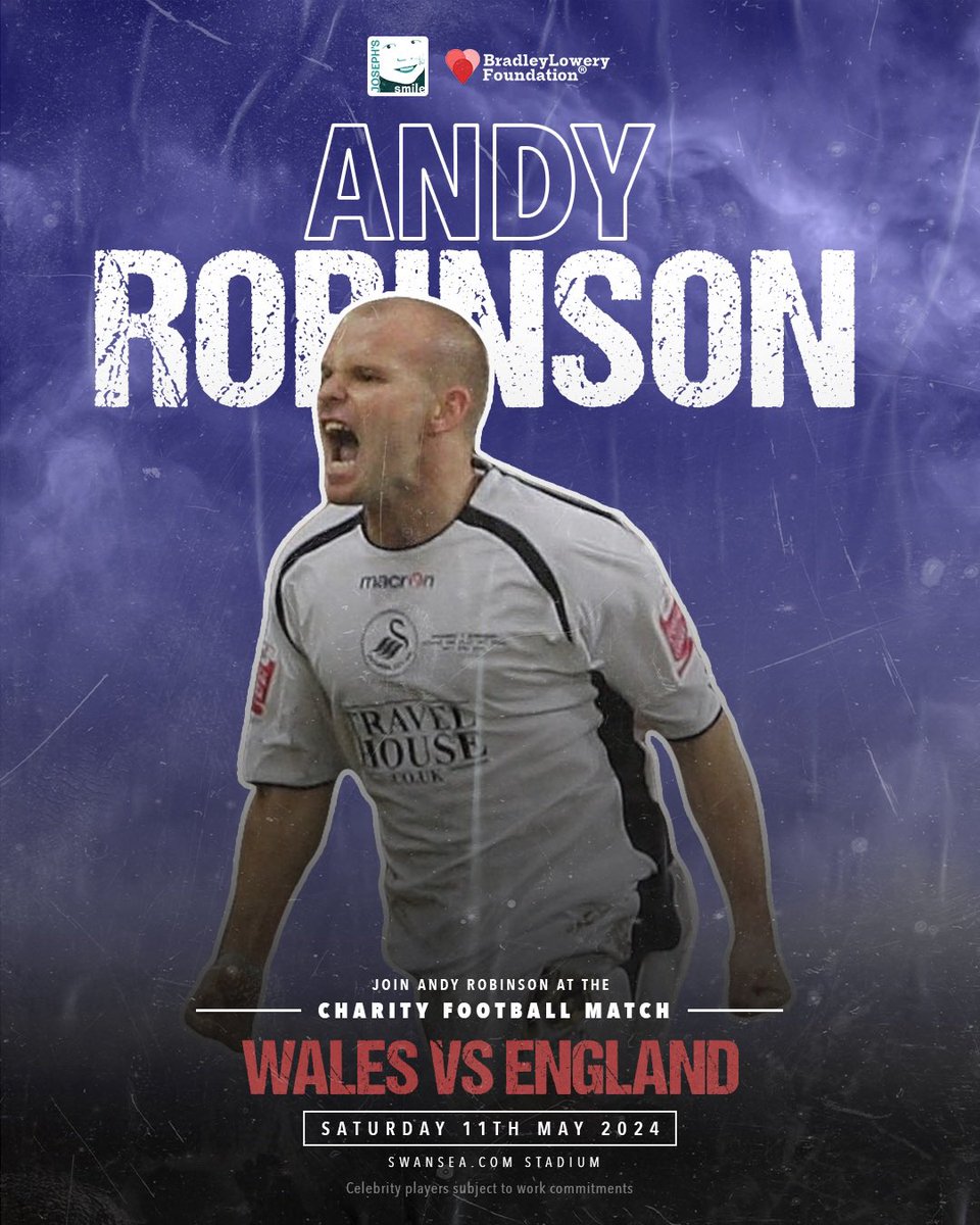 We’re absolutely thrilled to welcome former Swans and Leeds football player, Andy Robinson, to Join Team England, We can’t wait to see him back on the Swans pitch!   Purchase tickets here or in bio: eticketing.co.uk/swanstickets/E…