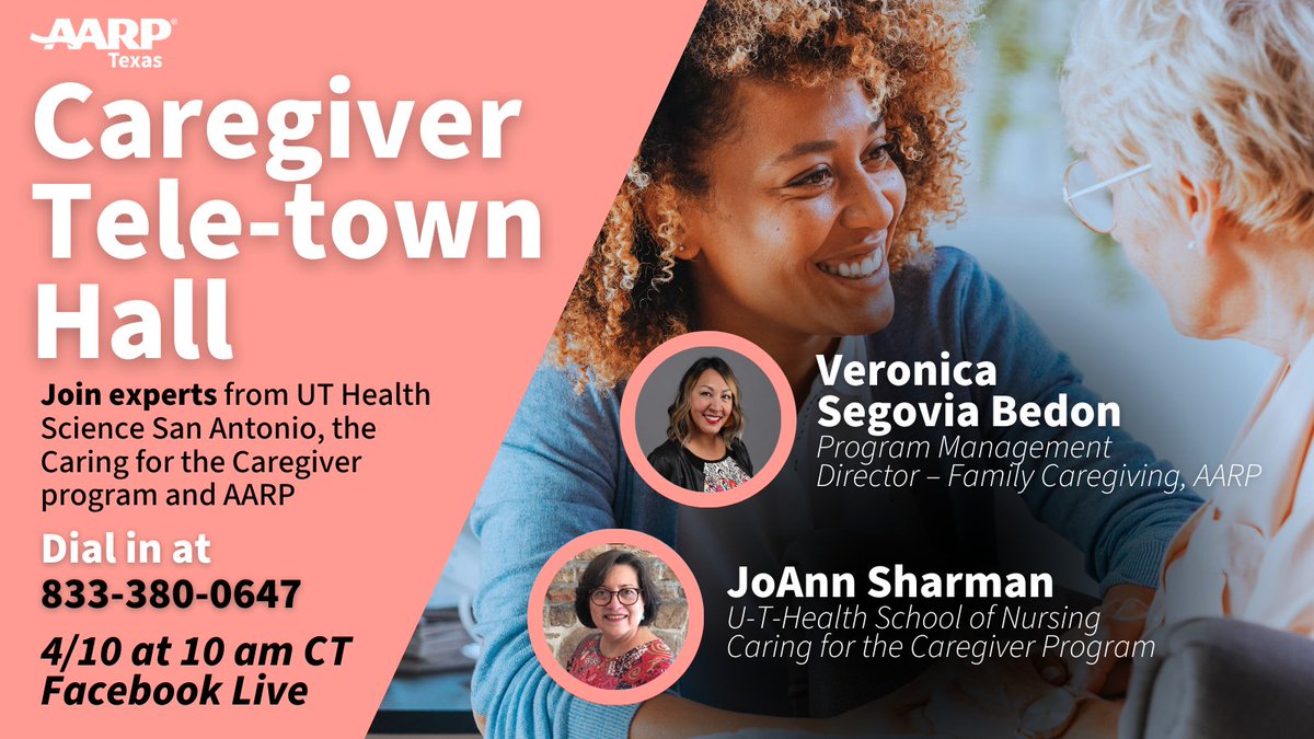 Are you a caregiver of a family member with dementia? We’re here to help. Join us for a special Tele-town hall livestream about adult #Caregiving to equip you with tools and resources.