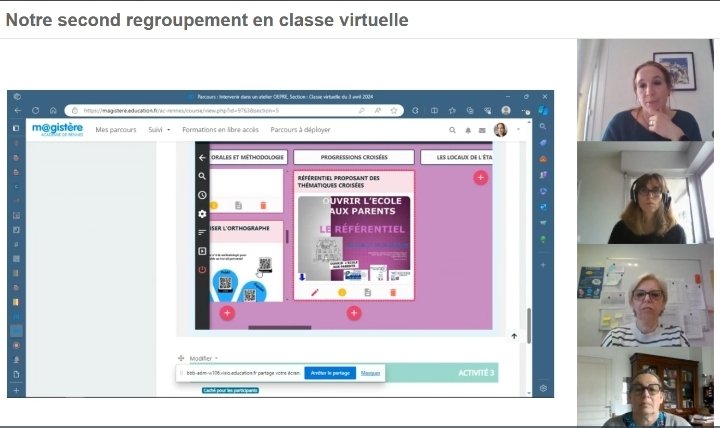VeroniqueMarzin's tweet photo. Formation académique CASNAV Bretagne "Intervenir dans un atelier OEPRE"
Soutenir la mise en œuvre des ateliers et constituer un réseau de formateurs.
OEPRE des ateliers à destination des parents d'élèves allophones.
#oepre #allophone #CASNAV #formation https://t.co/oAbj54NOnB